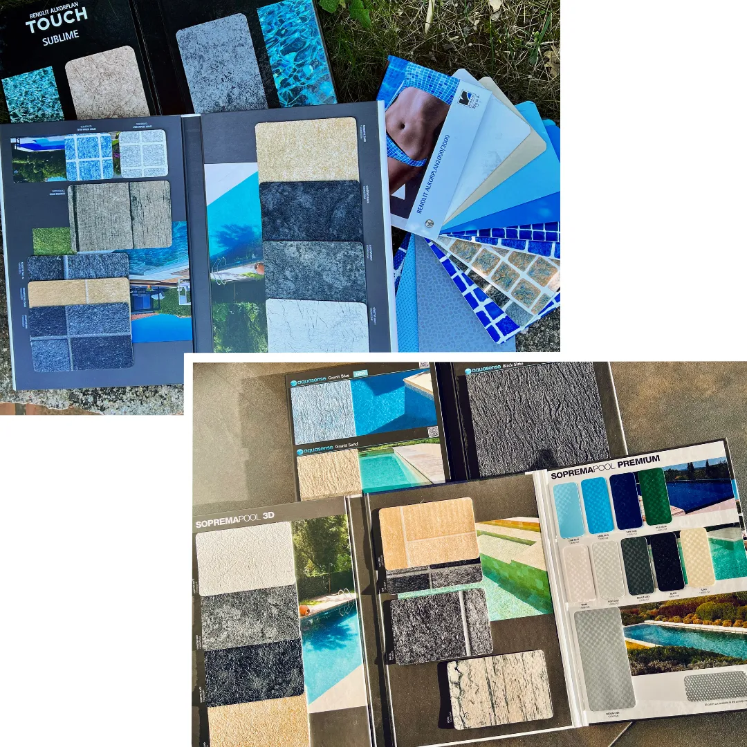 LA MEMBRANE PVC ARMÉ GARANTIE UNE ÉTANCHÉITÉ INDÉPENDANTE DE LA STRUCUTRE DE LA PISCINE