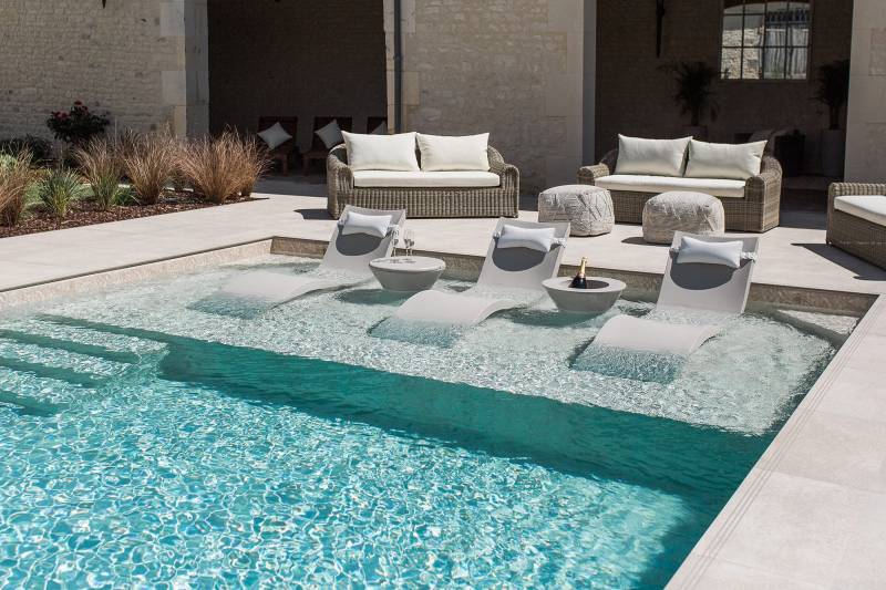 Piscine rénovée avec PVC armé à La ciotat