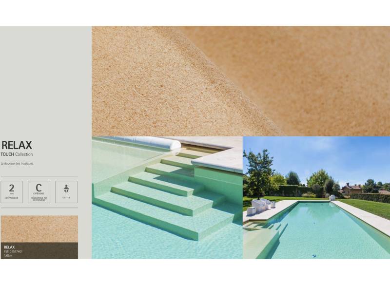 Création d’une piscine en liner armé avec escalier à La Ciotat