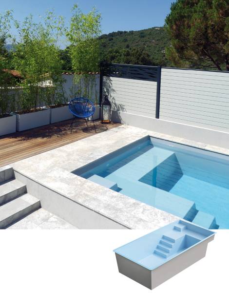 Prix rénovation de piscine coque polyester avec étanchéité renforcée à Aubagne 13