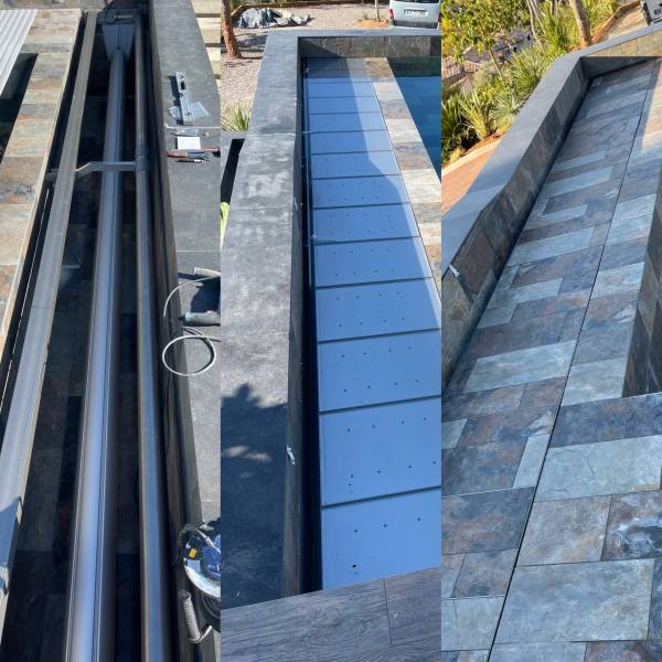 Pose de volet roulant motorisé sur mesure sur une piscine à Vitrolles 13127