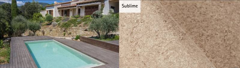 Rénovation de piscine en béton avec du PVC armé à Venelles